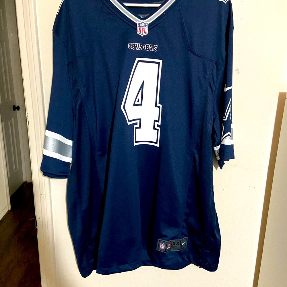 Authentic Dallas cowboy jersey Prescott